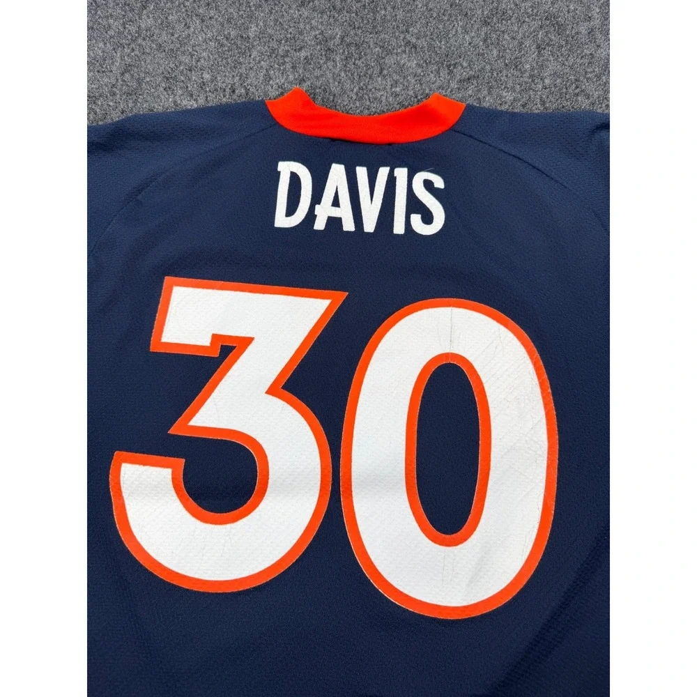 VTG 90s Denver Broncos Terrell Davis #30 Logo Athletic Jersey Large USA